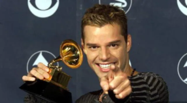 Ricky Martin se hizo merecedor de un Premio Grammy en 1999. Foto: AFP.