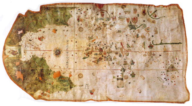 Mapamundi de Juan de la Cosa