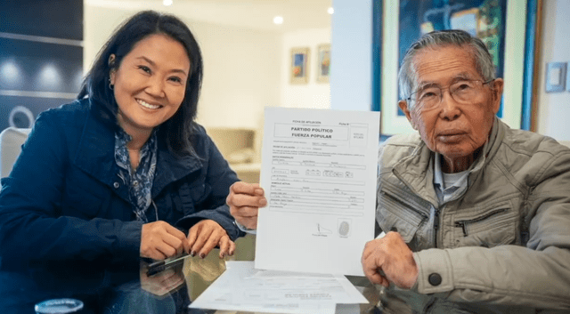  Alberto Fujimori confirmó su afiliación al partido de Fuerza Popular. | Foto: Alberto Fujimori. 