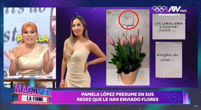  Magaly Medina tuvo duras palabras contra Pamela López. Foto: Captura ATV   