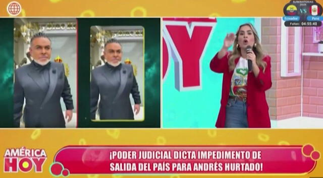  Ethel Pozo en 'América hoy'. Foto: Captura América TV   