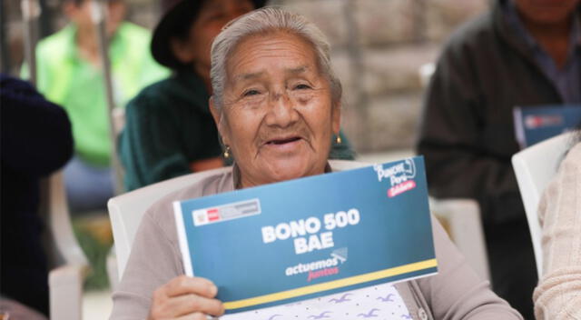  El Bono de 500 soles BAE es uno de los programas principales que entrega el MVCS a nivel nacional. Foto: Difusión.   