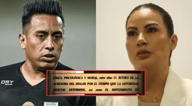 Christian Cueva denunció a Pamela López.   