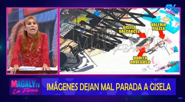 Magaly Medina contra Gisela Valcárcel. Foto: Captura ATV   