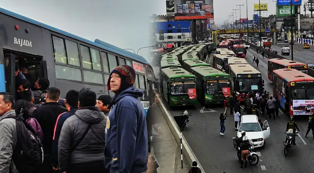 Paro de transportistas de este 6 de octubre. Foto: Composición LR   