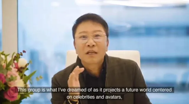 Lee Soo Man sobre el proyecto aespa en el foro 2020 World Culture and Industry. Foto: captura YouTube