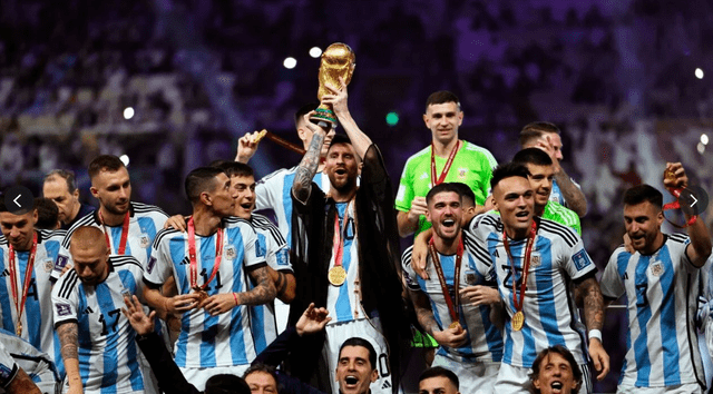 Mundial Qatar 2022: cuánto pesa la Copa del Mundo, de qué está hecha y cuál  es el valor del trofeo que levantó Lionel Messi al salir campeón mundial  con Argentina, MUNDIAL-X-DEPOR