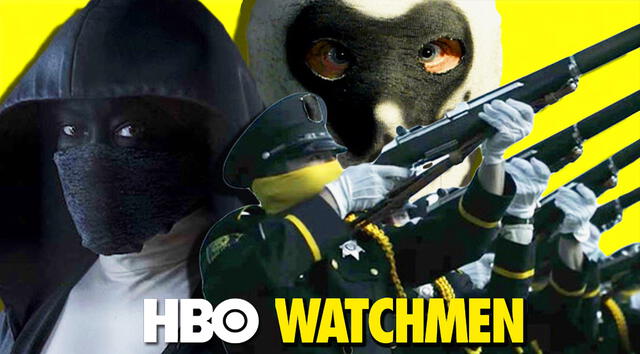 Watchmen (2020), creada por Damon Lindelof. Créditos: Composición con imágenes de HBO