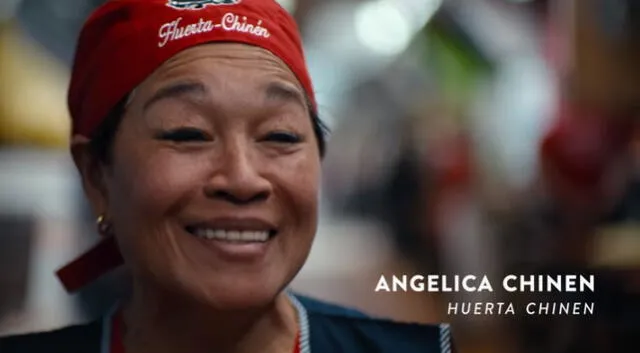 Huerta Chinen - Angélica Chinen en Street Food Latinoamérica - Crédito. Netflix