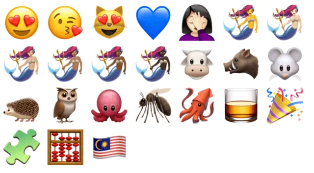 Apple iOS 13.1 Emojis