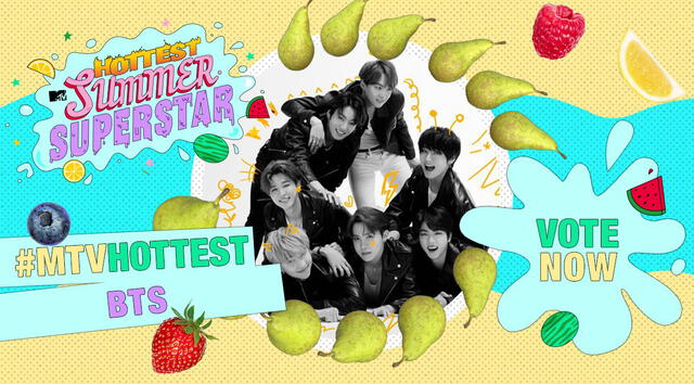 BTS, MTV Hottest Summer SuperStar