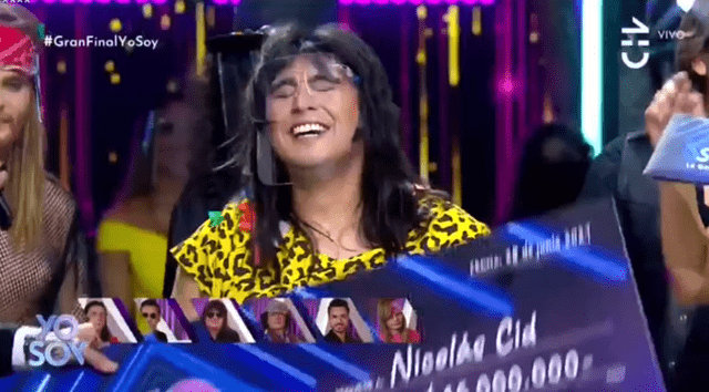 Steve Perry gana Yo soy Chile. Foto: captura/Chilevisión