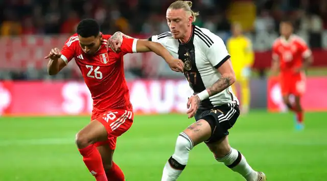 López no tuvo un buen partido frente a Alemania. Foto: selección peruana López no tuvo un buen partido frente a Alemania. Foto: selección peruana