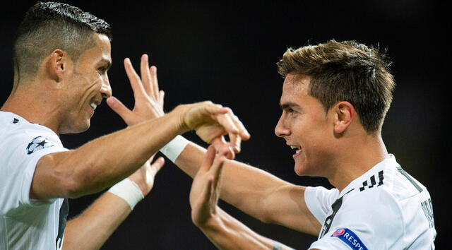  Cristiano Ronaldo y Paulo Dybala fueron la dupla de ataque de Juventus hasta el 2021. Foto: EFE   