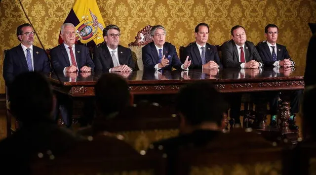  Guillermo Lasso disolvió el Congreso de Ecuador. Foto: El País<br>    