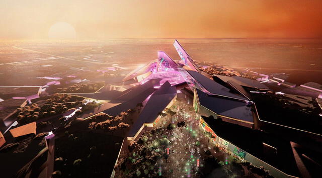  ROSHN Stadium tendrá capacidad para 46.000 espectadores. Foto: Arabia Saudita   