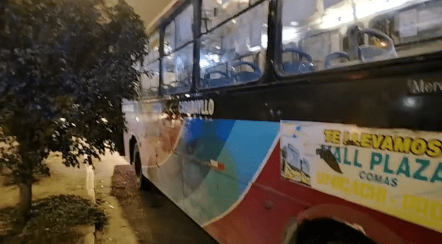 Los pasajeros huyeron despavoridos tras el ataque a balazos que acabó con la vida de un transportista de "El Rápido". Foto: Difusión Los pasajeros huyeron despavoridos tras el ataque a balazos que acabó con la vida de un transportista de "El Rápido". Foto: Difusión