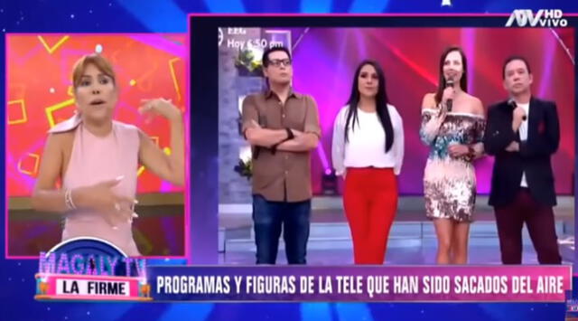 Magaly Medina hablaba sobre los programas que han dejado de grabar por coronavirus.