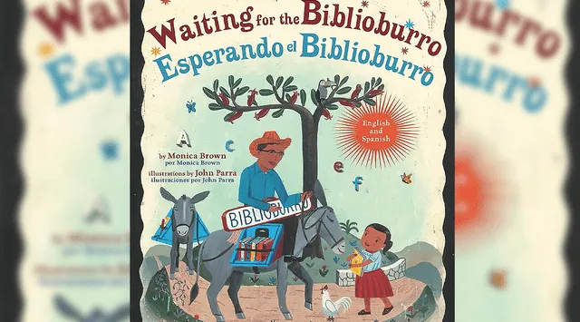 Portada del libro "Esperando El Biblioburro" de Mónica Brown. Foto: Esperando El Biblioburro