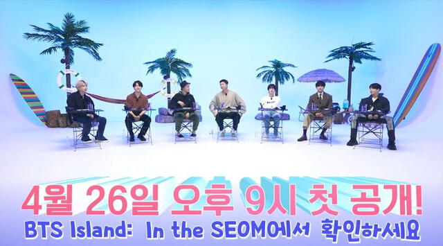 BTS Island: In the SEOM, lanzamiento, teaser