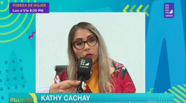 Katty Cachay es conocida por defender a personajes de la farándula.