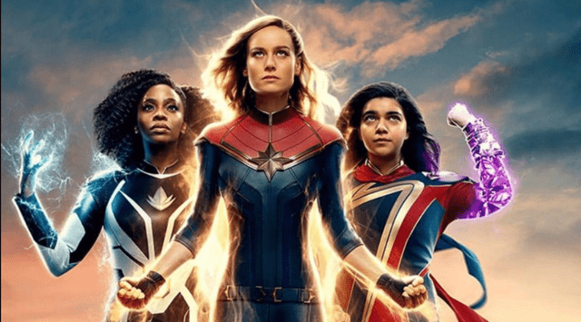 'The Marvels' es la película de Marvel protagonizada por mujeres. Foto: Sensacine.   