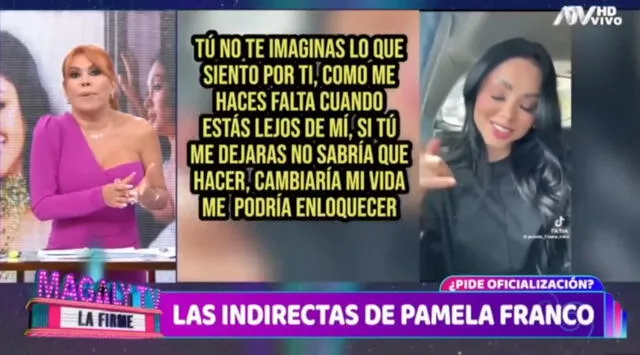  Magaly Medina decidió tomar la palabra ante la reacción del deportista peruano. Foto: Magaly TV, la firme   