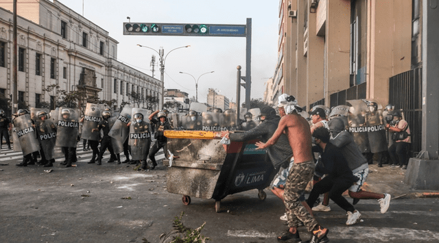 Proyecto sancionaría hasta con 15 años a las protestas. Foto: referencial/LG   