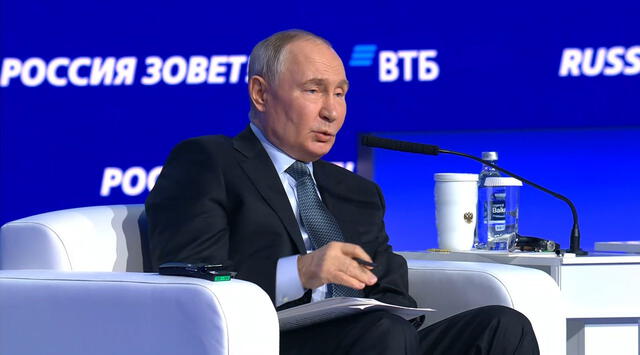  "Los fabricantes chinos crean productos mejores que en Europa. Los productos chinos son de mayor calidad y más baratos", aseguró Putin. Foto: @ActualidadRT/X   