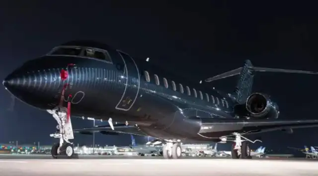  Avión personalizado de Cristiano Ronaldo. Foto: Instagram   