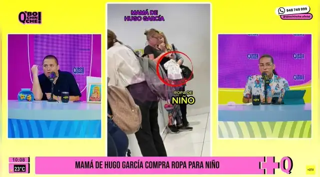 Madre de Hugo García. Foto: YouTube   