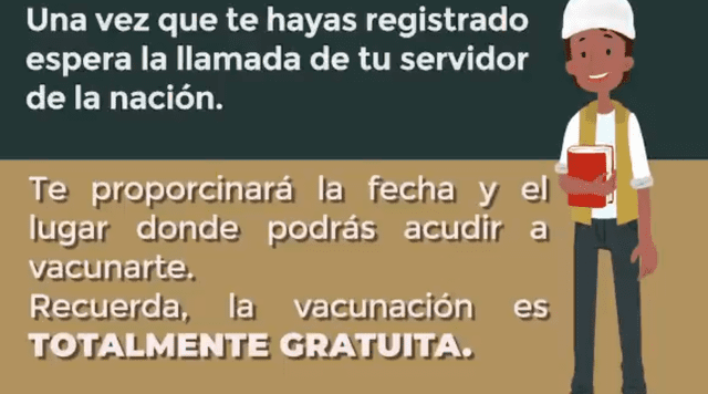 Inscripción para la vacuna COVID-19 México para adultos mayores de 60 años. Foto: captura/Twitter @GobiernoMX