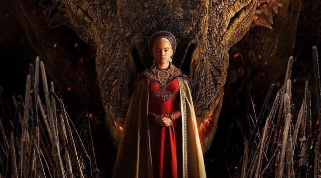 Milly Alcock como Rhaenyra Targaryen, HBO Max, "House of the dragon"