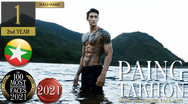 TC Candler, 100 rostros más bellos 2021, Paing Takhon