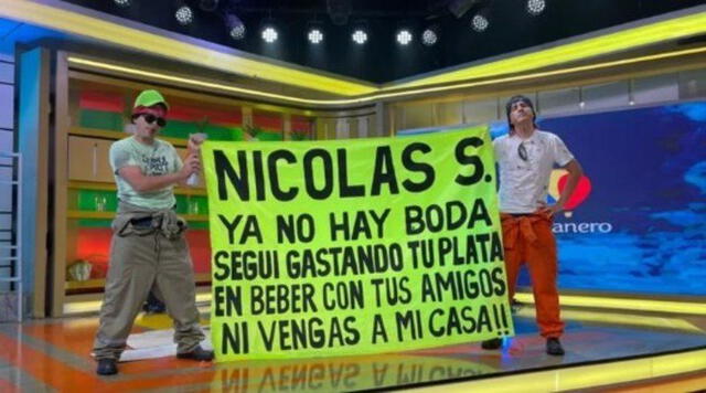 Joven se entera por un cartel que su novia canceló la boda