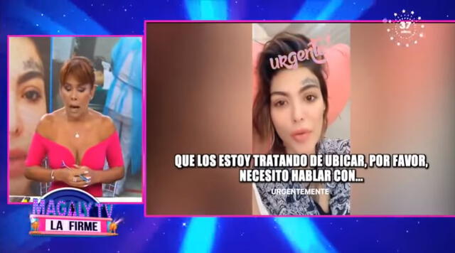 Angie Jibaja pidió a expareja permitirle comunicación con sus hijos.