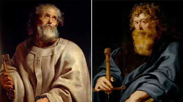 Pinturas de San Pedro y San Pablo de Rubens - Twitter Museo Del Prado