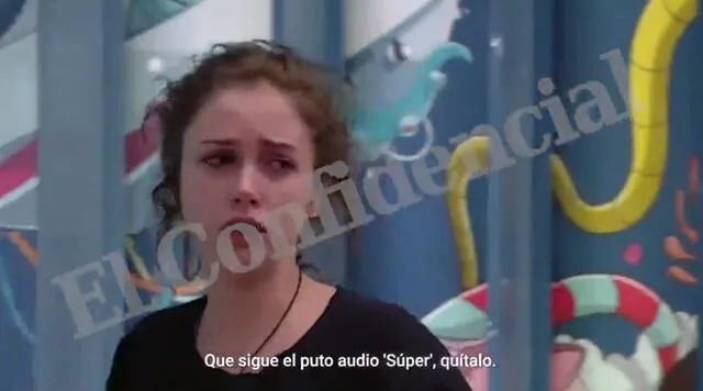 Carlota Prado se mostró visiblemente afectada