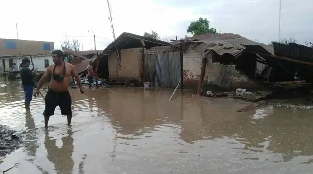 Lluvias en Lambayeque dejan a familias sin hogar  [FOTOS]