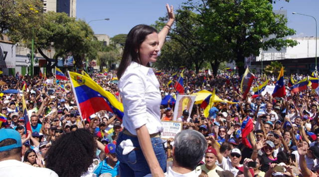 María Corina Machado es la cofundadora del partido político Vente Venezuela. Foto: Gabriel González/El Independiente   