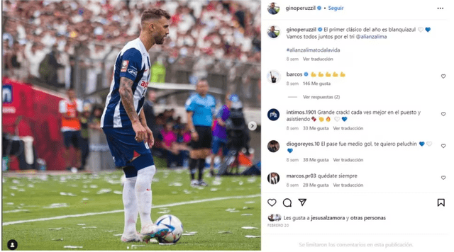 Jugadores de Alianza desactivan comentarios en redes. Foto: Instagram<br>   