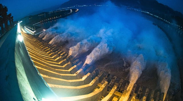  La obra hidráulica clave de las Tres Gargantas destaca también en el top 10. Foto: TeleSUR<br>    