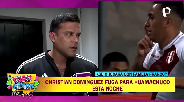  Christian Domínguez habló de Christian Cueva. Foto: Captura Panamericana   