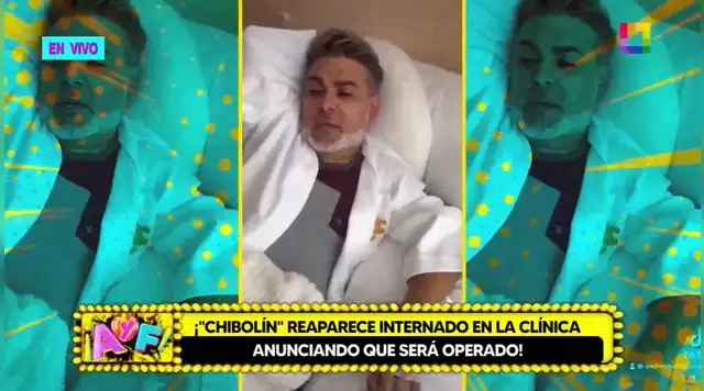  Andrés Hurtado reaparece internado en clínica. Foto: Amor y fuego   