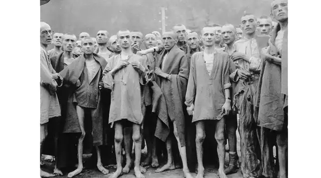 Campo de concentración. Imagen: Difusión. Campo de concentración. Imagen: Difusión.