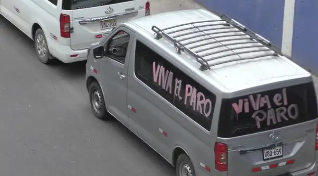 Aseguran que no se consideran como transporte informal. Foto: Mirelia Quispe   