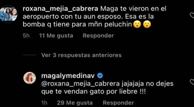 Magaly Medina responde a seguidora