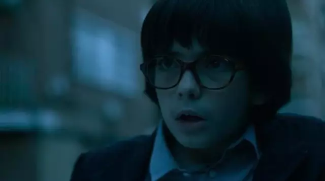 Sergio de niño. Foto: Netflix