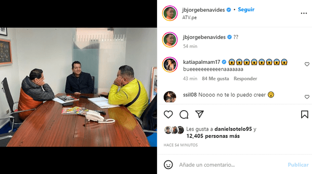 Jorge Benavides y Carlos Álvarez se reúnen con Ney Guerrero