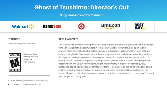 Ghost of Tsushima: Director's Cut